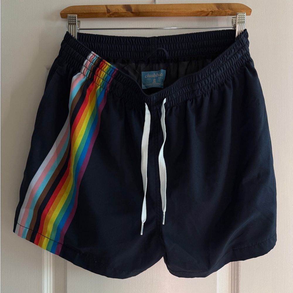 Worn Once Men's 4" Chubbies Multicolored Swim Trunks